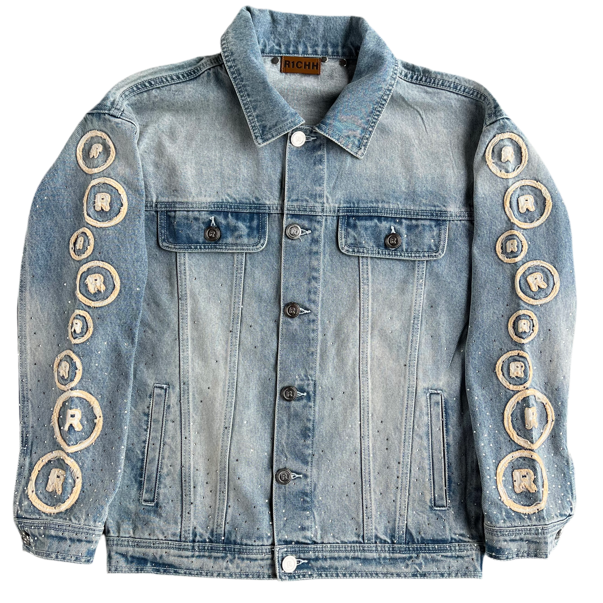 R1CHH Rhinestone Denim (Jacket)