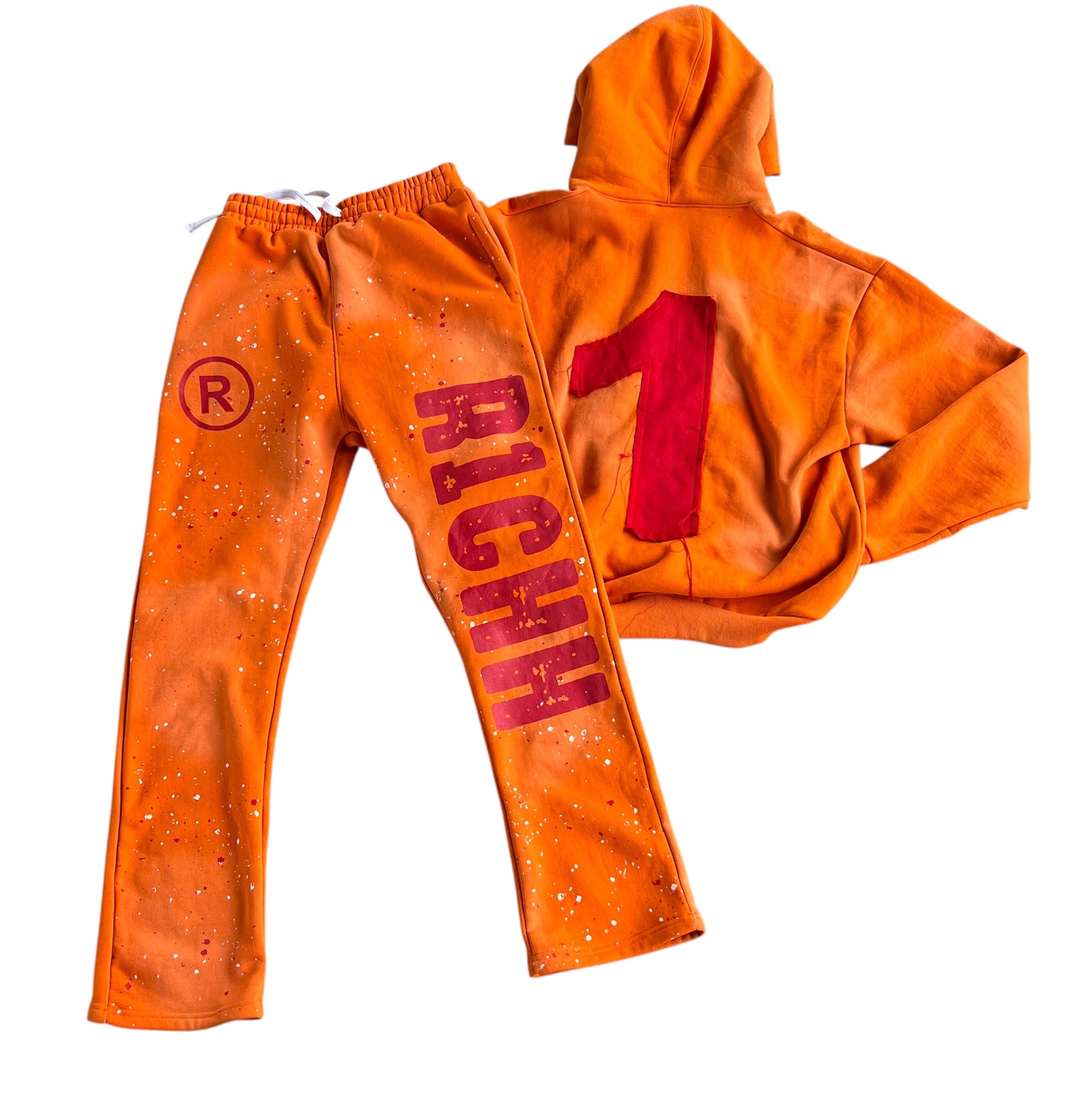 R1CHH Sweatsuit (Orange)