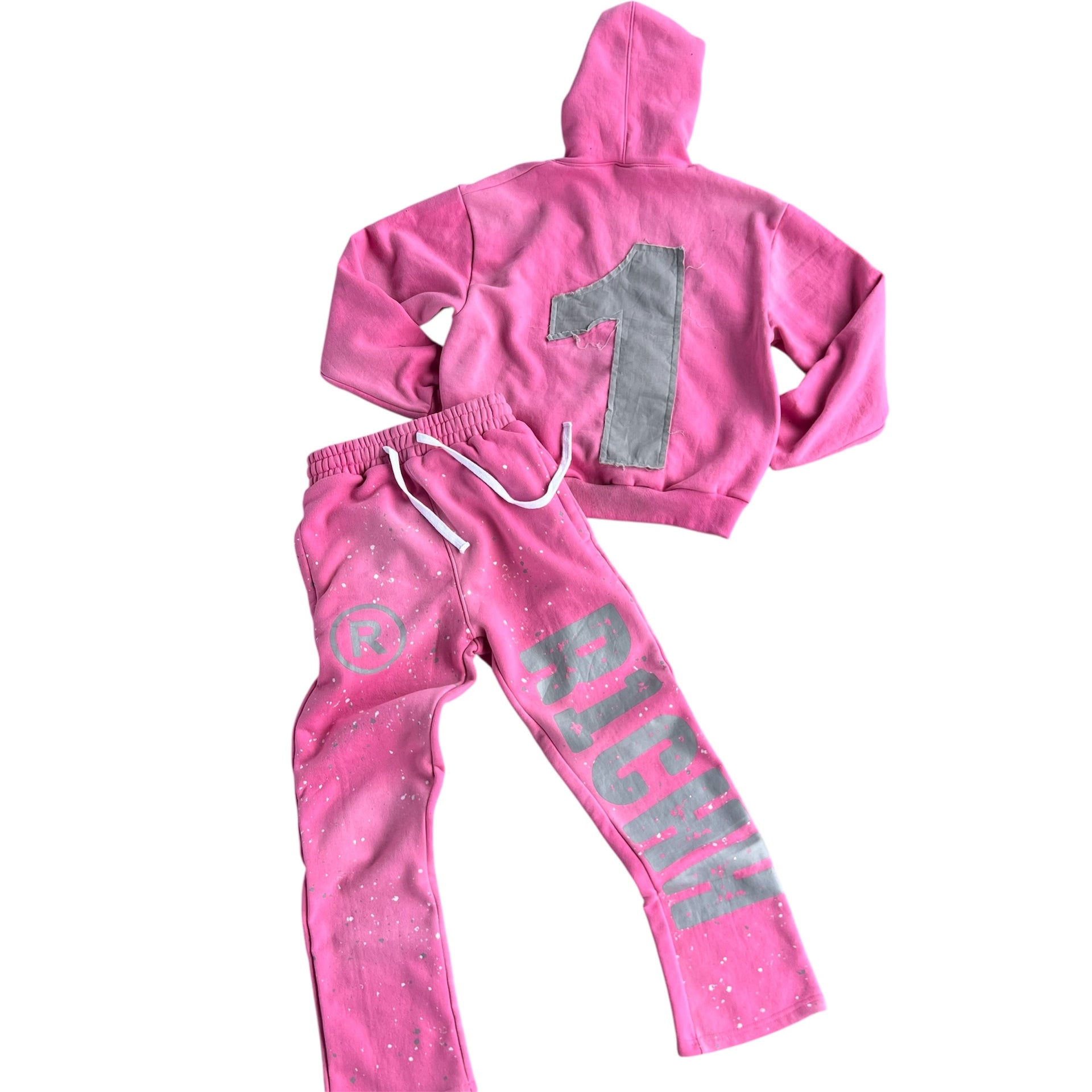 R1CHH Sweatsuit (Pink)